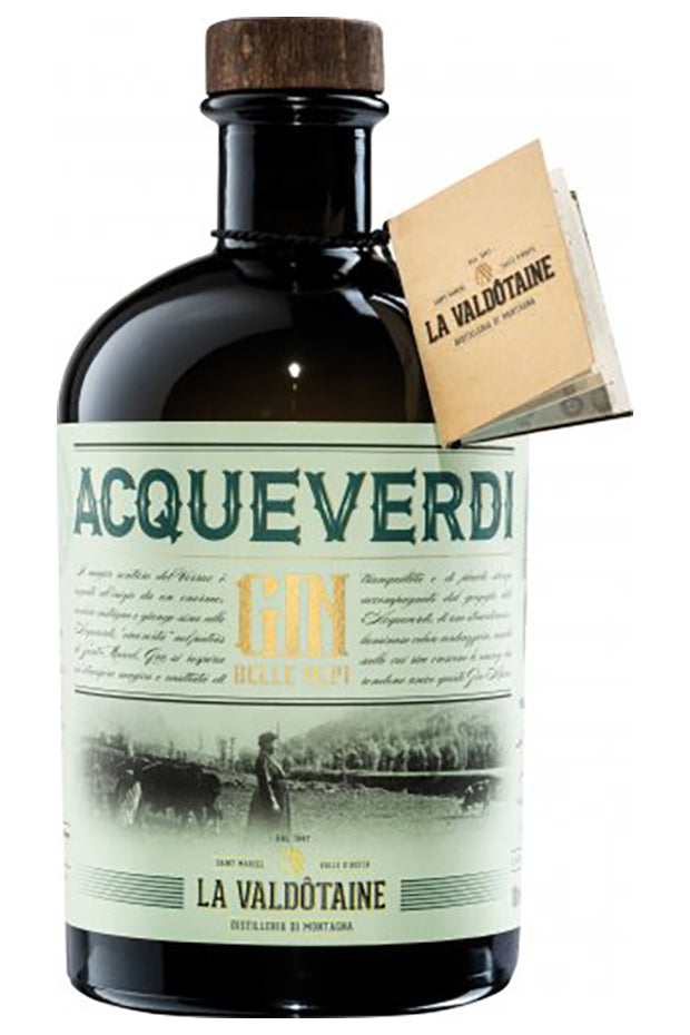 La Valdotaine Acqeverdi Gin delle Alpi 43 Vol. % 1,0 Liter