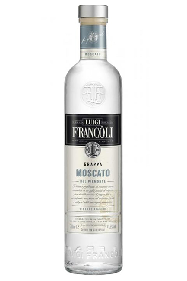 GRAPPA MOSCATO LUIGI FRANCOLI 41,5 VOL% - StillWine GmbH