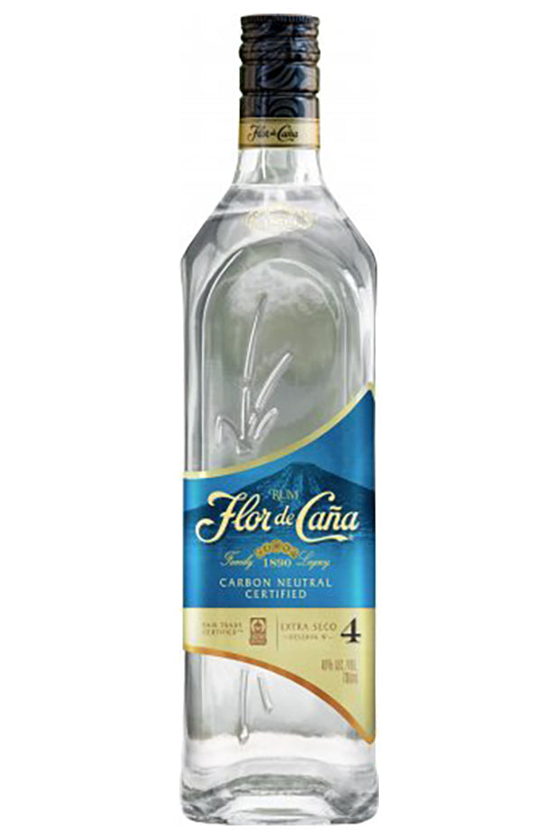 FLOR DE CAÑA RUM EXTRA SECO 4 YEARS WHITE