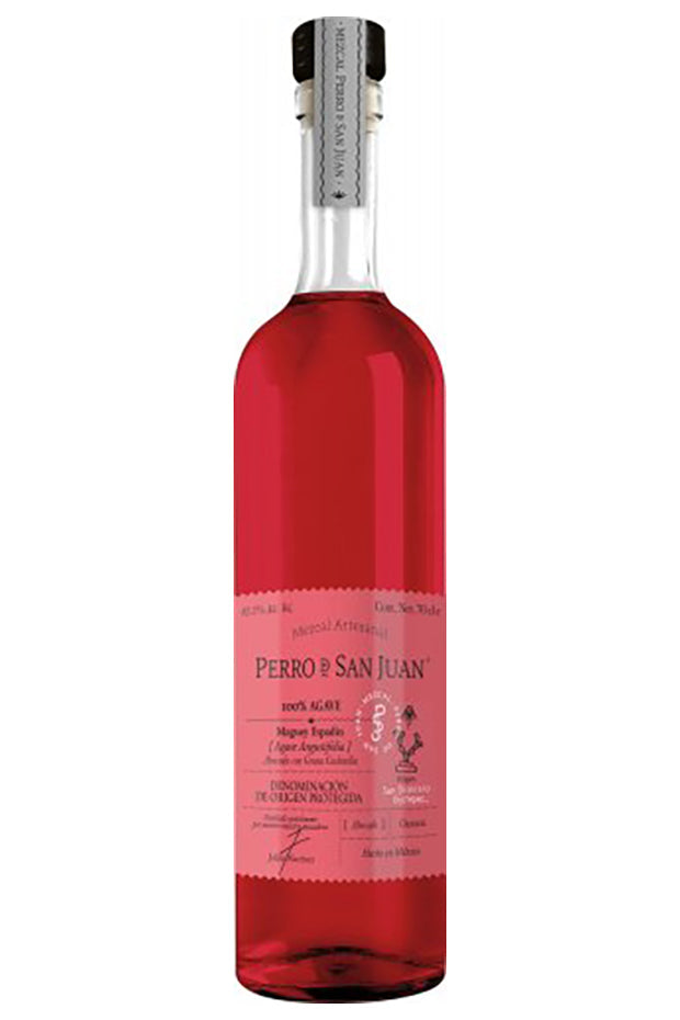 PERRO DE SAN JUAN MEZCAL ABOCADO GRANA COCHINILLA 42 %