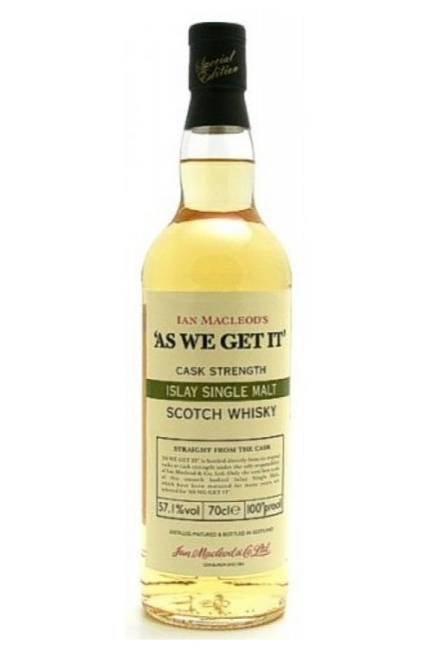 As We Get It Islay Single Malt Scotch Whisky