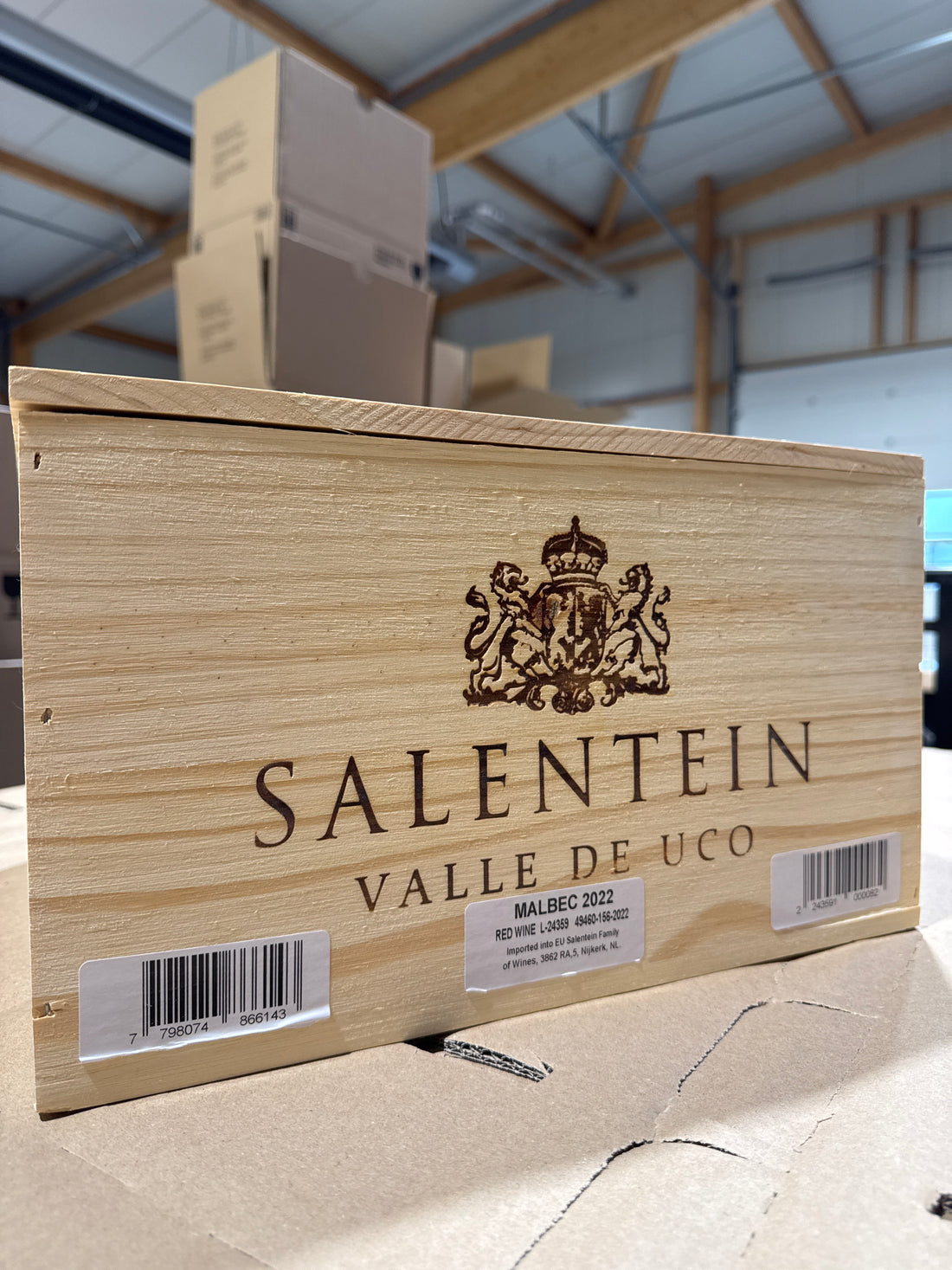 Salentein Primus Malbec - streng limitiert - in der 6er Holzkiste - StillWine GmbH