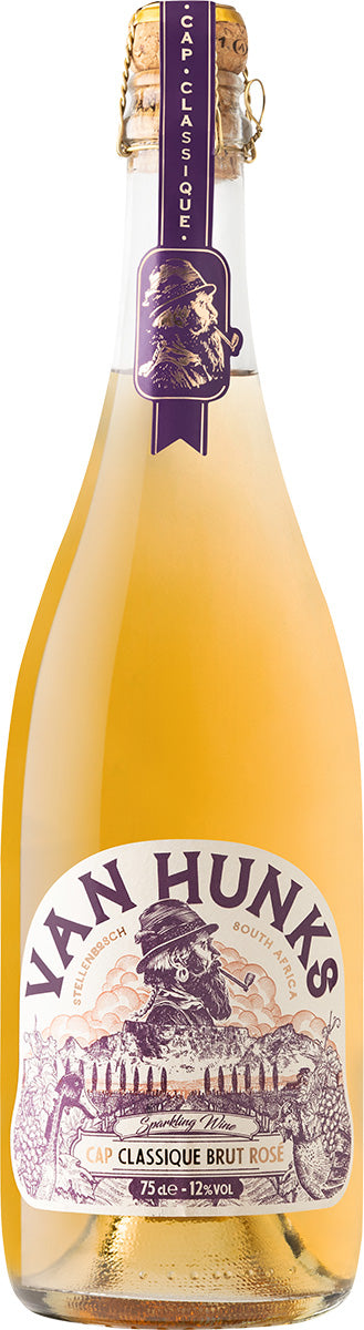 Van Hunks Brut Rosé Cap Classique - StillWine GmbH