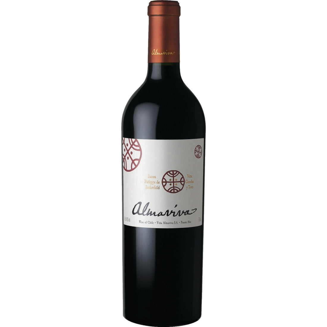 2021 Almaviva Viña Almaviva, Baron Philippe Rothschild & Conca y Toro, Chile
