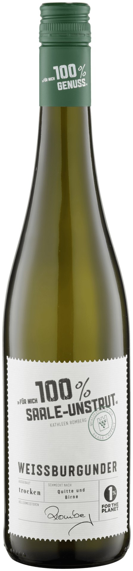 Für mich 100% Saale-Unstrut Weißburgunder trocken - StillWine GmbH