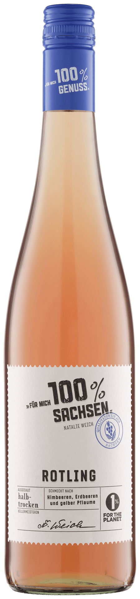 Für mich 100% Sachsen Rotling halbtrocken - StillWine GmbH