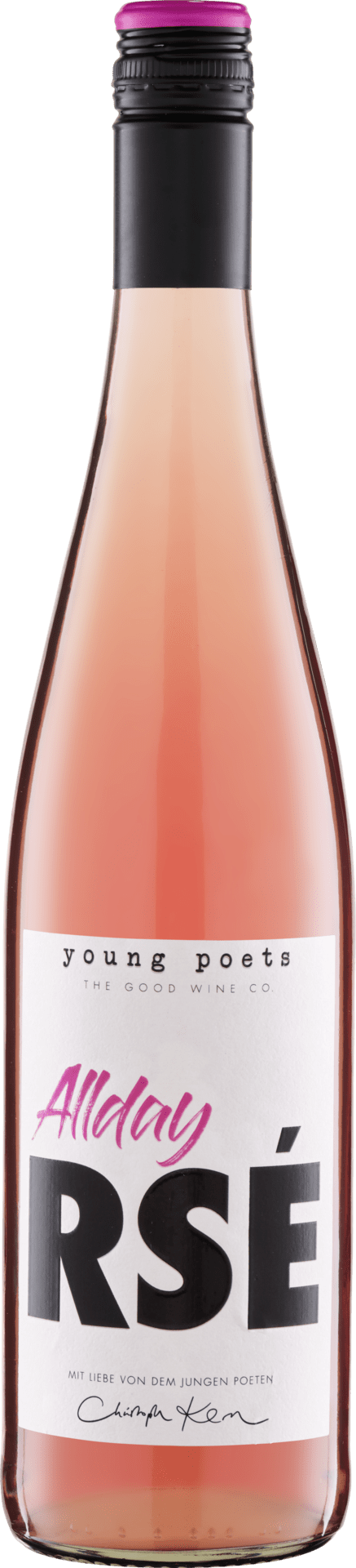 Einzelflasche - Young Poets Allday Rosé