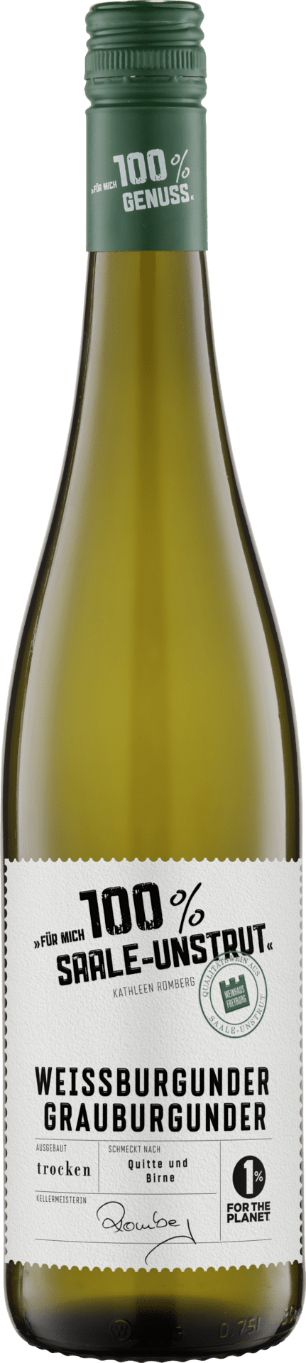 Für mich 100% Saale-Unstrut Weissburgunder & Grauburgunder trocken - StillWine GmbH