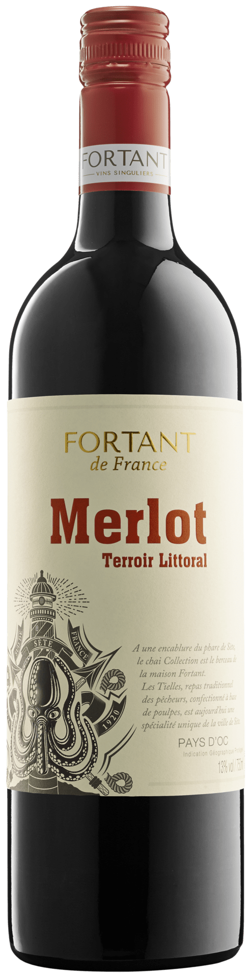 Fortant de France Terroir Littoral Merlot