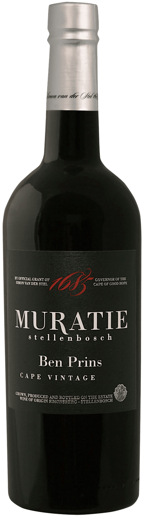 Muratie Wine Estate Ben Prins Cape Vintage