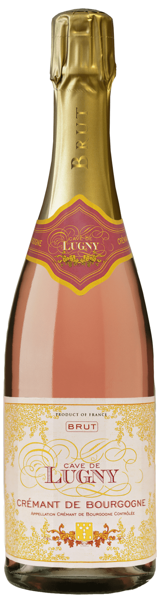 Cave de Lugny Cremant de Bourgogne Rosé Brut