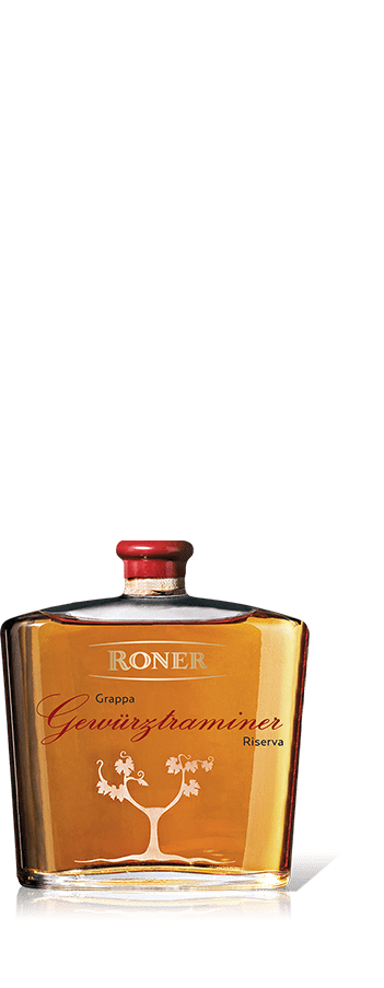 GRAPPA GEWÜRZTRAMINER RISERVA RONER 40 VOL% HOKI
