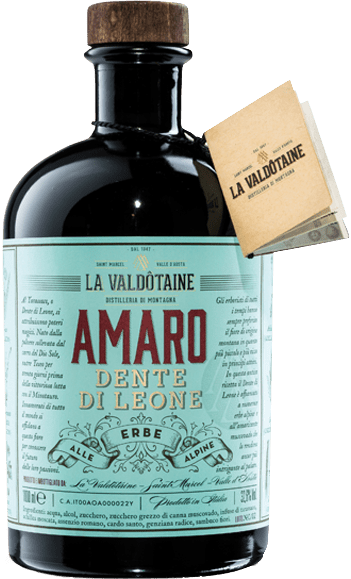 La Valdotaine Amaro dente di Leone 1-Liter, 32,6 VOL% - StillWine GmbH