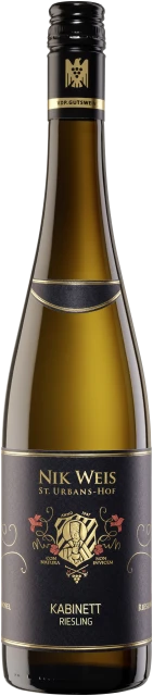 NIK WEIS St. Urbans-Hof Riesling Kabinett VDP, schwarzes Etikett Mosel - Deutschland