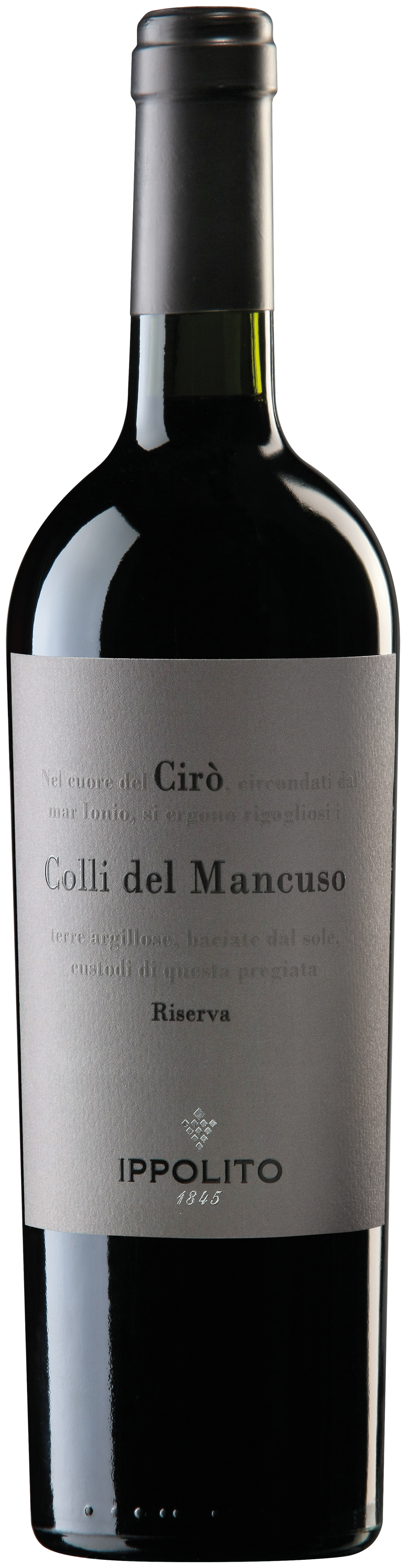 Ippolito Colli del Mancuso Ciró Rosso Classico Superiore Riserva DOC