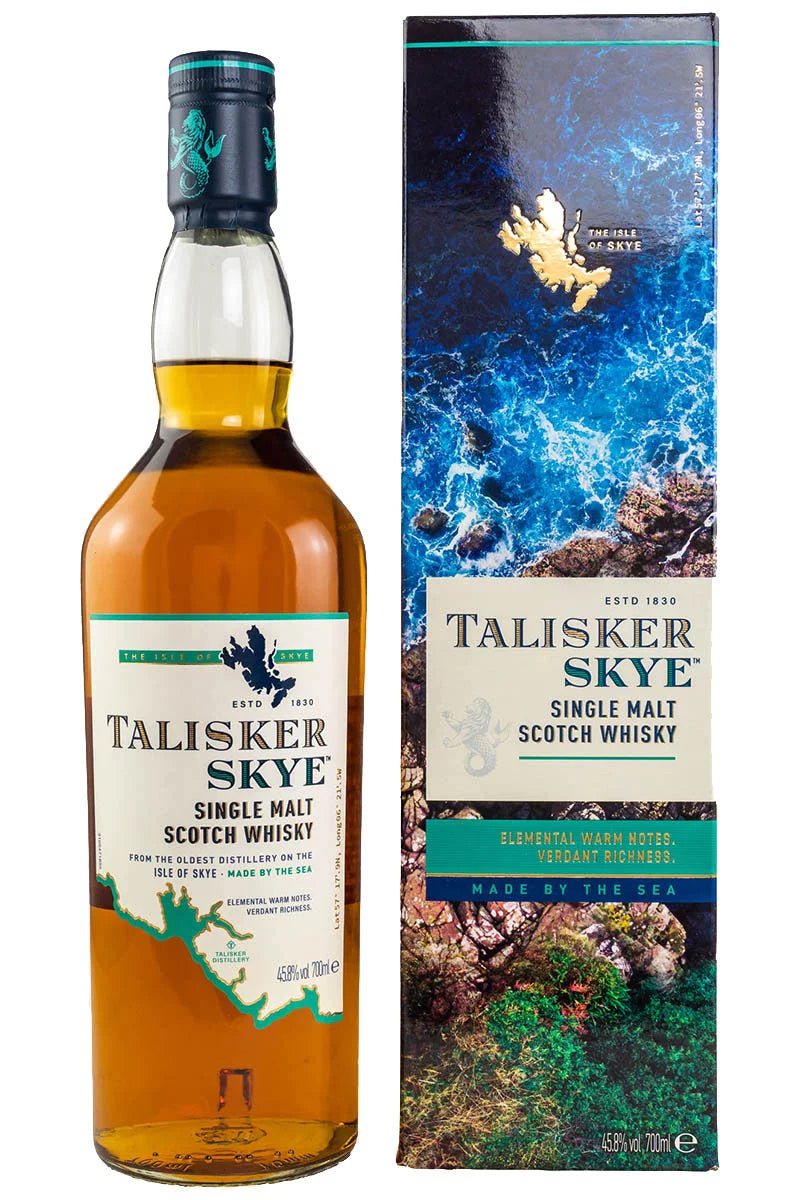 Talisker Skye Single Malt Scotch Whisky in Geschenkverpackung