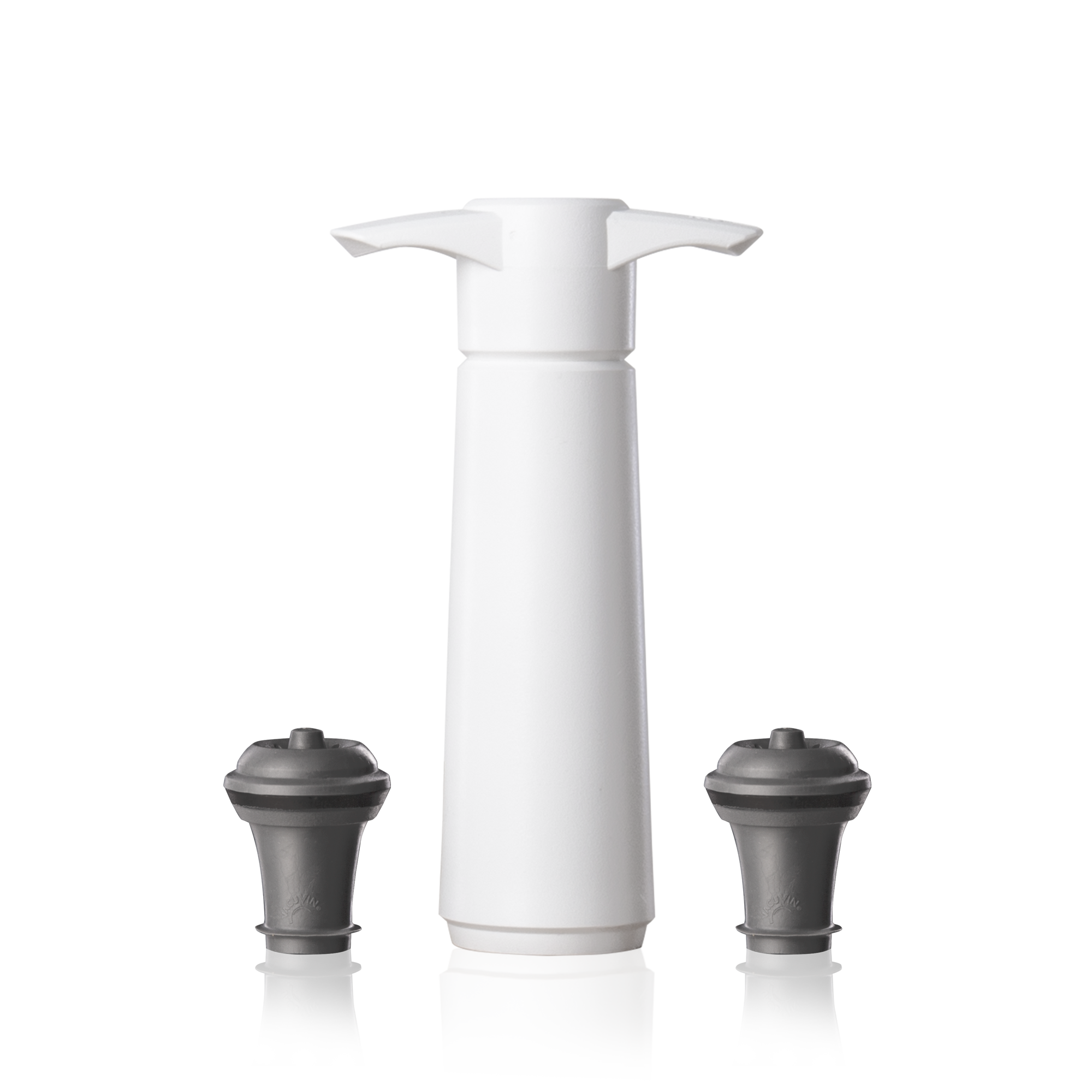 Vacu Vin Wine Saver White (1x Vakuumpumpe & 2x Stopper)