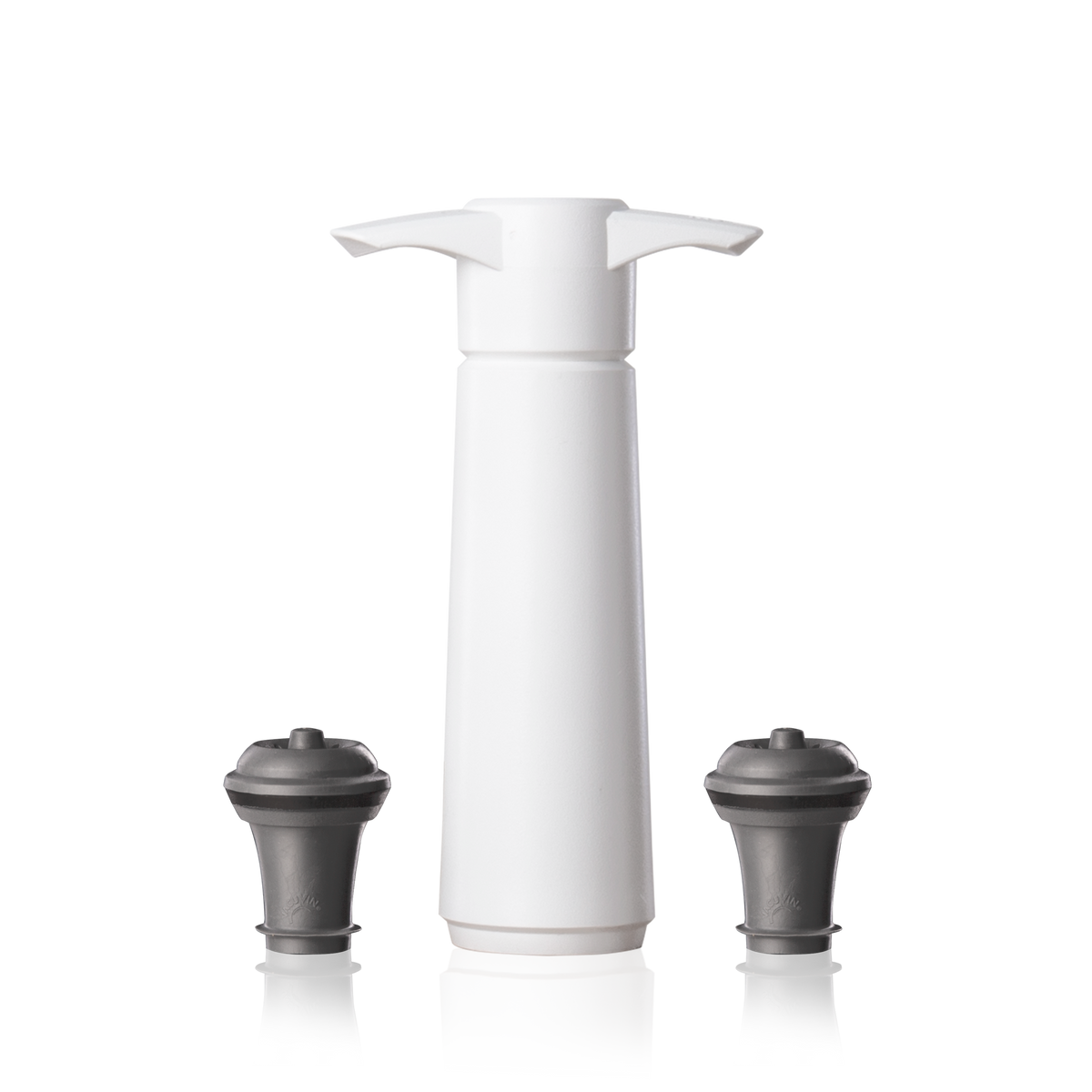 Vacu Vin Wine Saver White (1x Vakuumpumpe & 2x Stopper)
