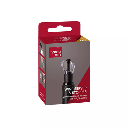 Vacu Vin Wine Server &amp; Stopper als 2er Set
