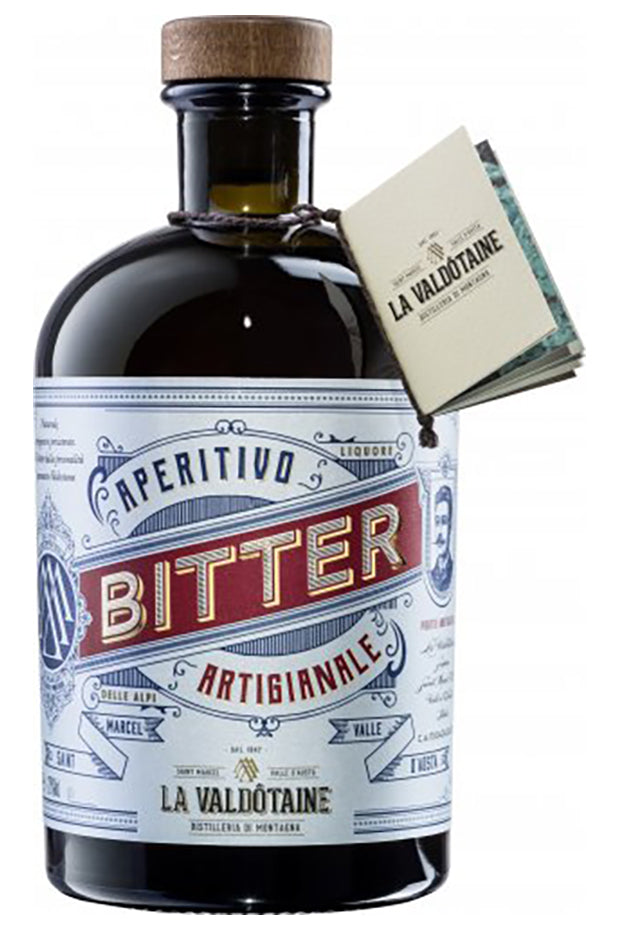 La Valdotaine Aperitivo Bitter Artigianale 1,0 Liter, 27% vol.