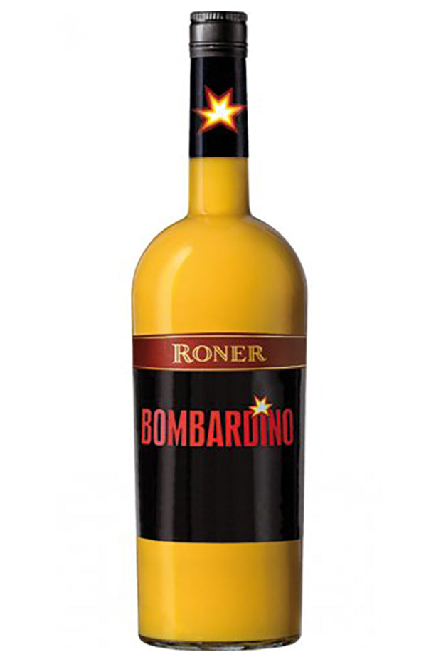 Einzelflasche 1 Liter RONER BOMBARDINO LIKÖR MIT EI UND RUM 18 VOL%