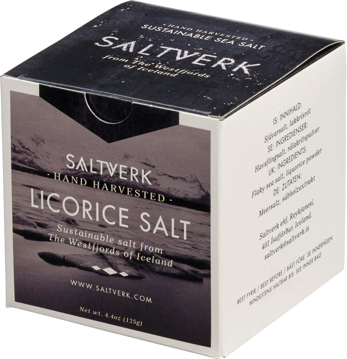 Licorice Salt - Meersalzflocken mit Lakritze - StillWine GmbH