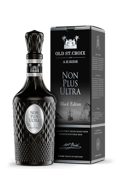 A.H. Riise Non Plus Ultra Black Edition Premium Matured Rum - Jungfern Inseln