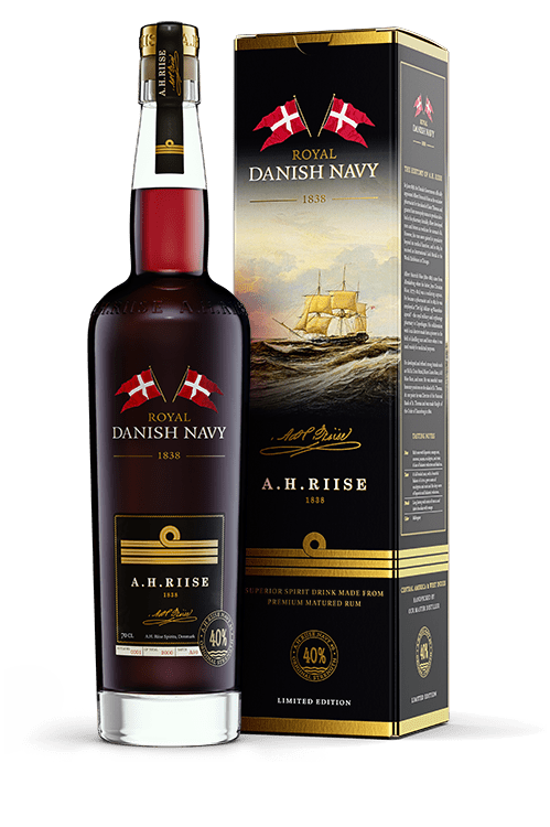 A.H. Riise The Original Navy Royal Danish Navy Rum - Jungfern Inseln