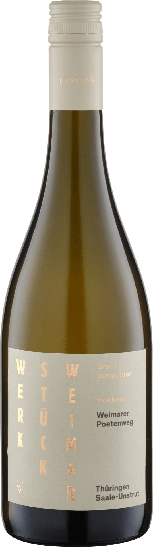 Weimarer Poetenweg Werkstück Grauburgunder - StillWine GmbH