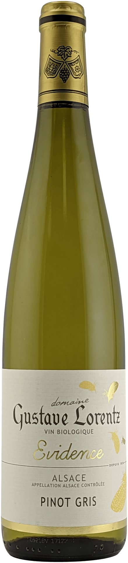 Gustave Lorentz Évidence Pinot Gris AOP Alsace