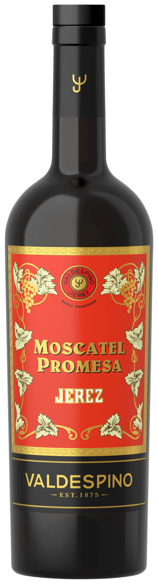 Valdespino Sherry PROMESA MOSCATEL DO 0,75l. Flasche