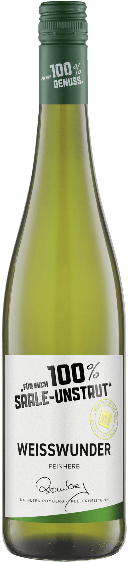 Für mich 100% Saale-Unstrut Weisswunder halbtrocken - StillWine GmbH