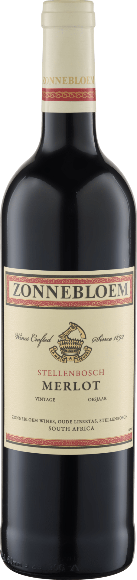 Zonnebloem Merlot Stellenbosch South Africa