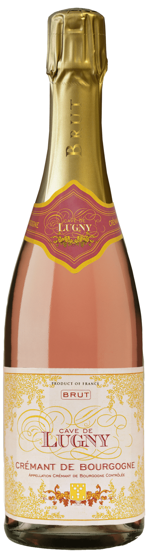 Cave de Lugny Cremant de Bourgogne Rosé Brut - StillWine GmbH