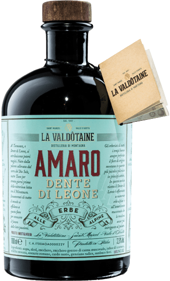 La Valdotaine Amaro dente di Leone 0,7 Liter, 32,6 VOL%