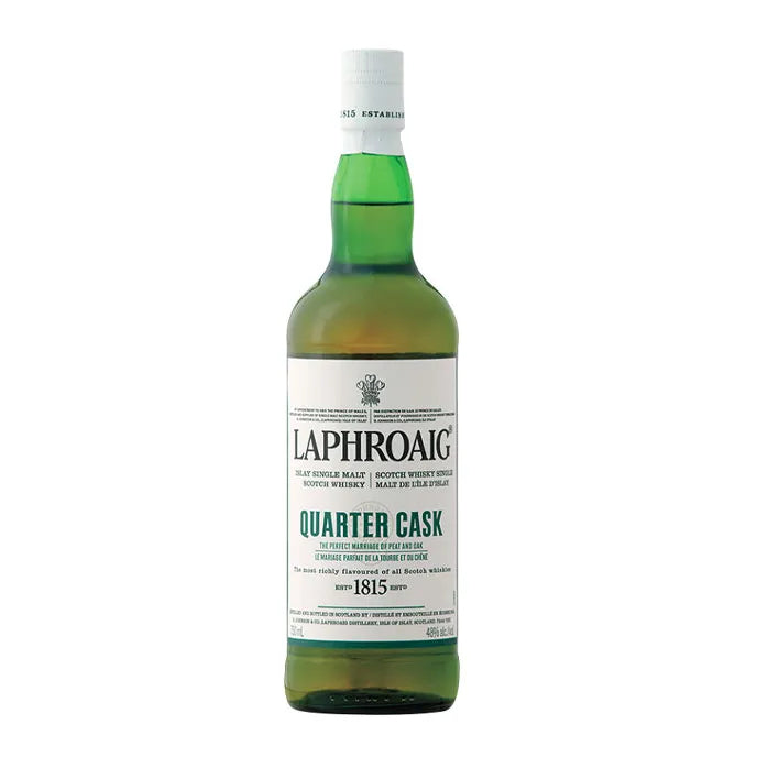 Laphroaig Quarter Cask Single Malt Whisky in Geschenkverpackung