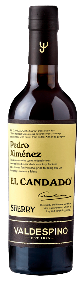 Valdespino Sherry DO El Candado Pedro Ximenez 0,75l Flasche