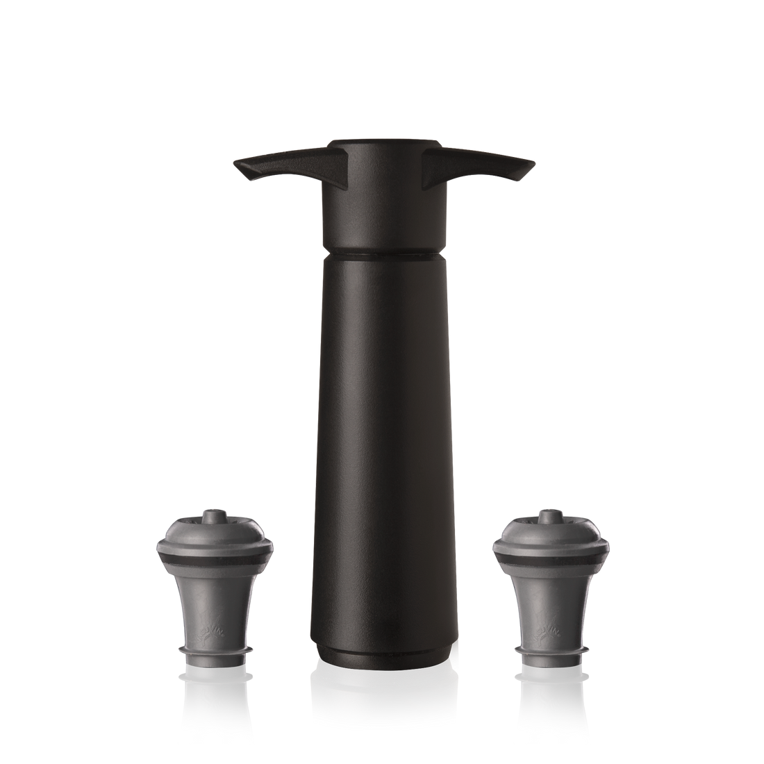 Vacu Vin Wine Saver Black (1x Vakuumpumpe & 2x Stopper)