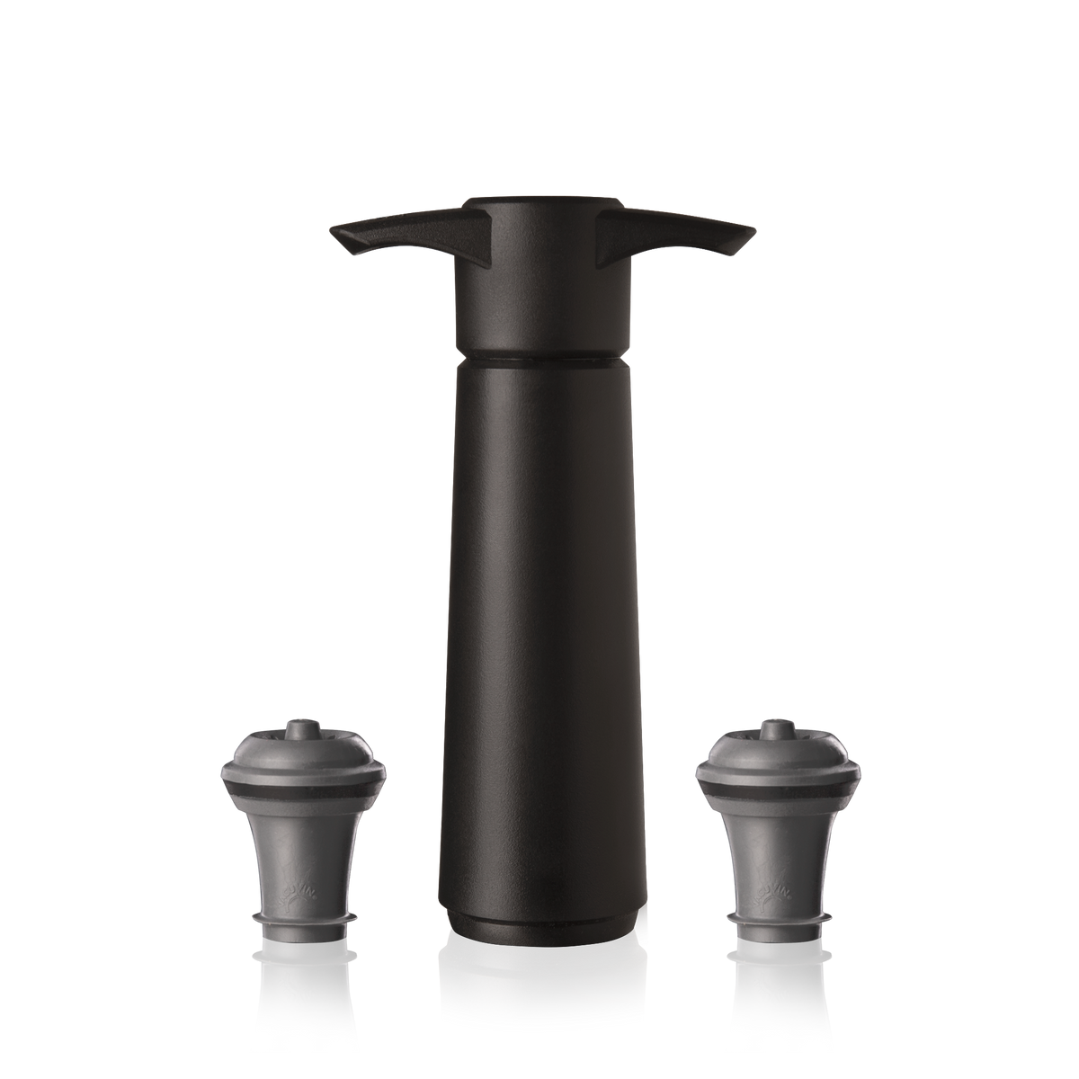 Vacu Vin Wine Saver Black (1x Vakuumpumpe &amp; 2x Stopper)