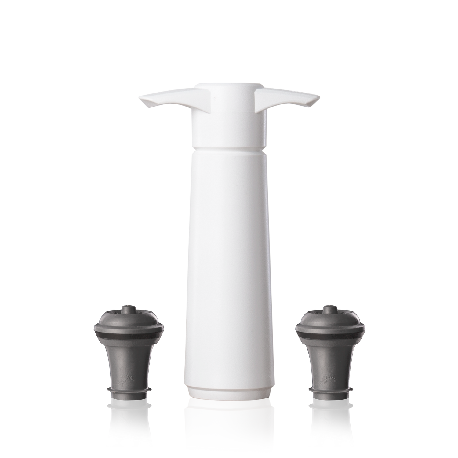 Vacu Vin Wine Saver White (1x Vakuumpumpe &amp; 2x Stopper)